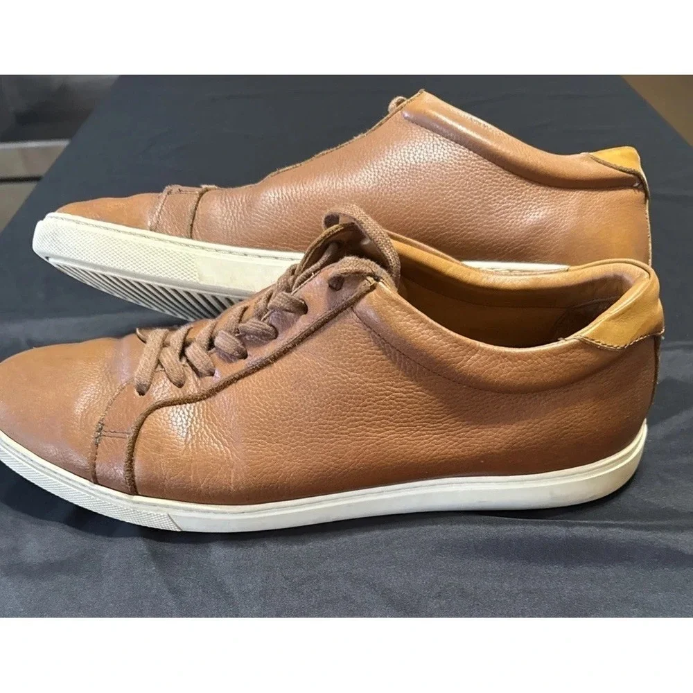 Allen Edmonds‎ Porter City Derby Leather Sneaker 13B Walnut Brown Retails $249